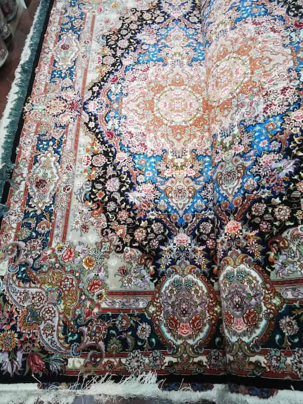 خرید و فروش فرش سالاری تبریز باغ بهشت با شرایط فوق العاده